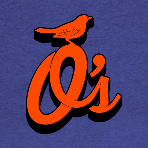 O’s with Oriole 3D by Throwzack